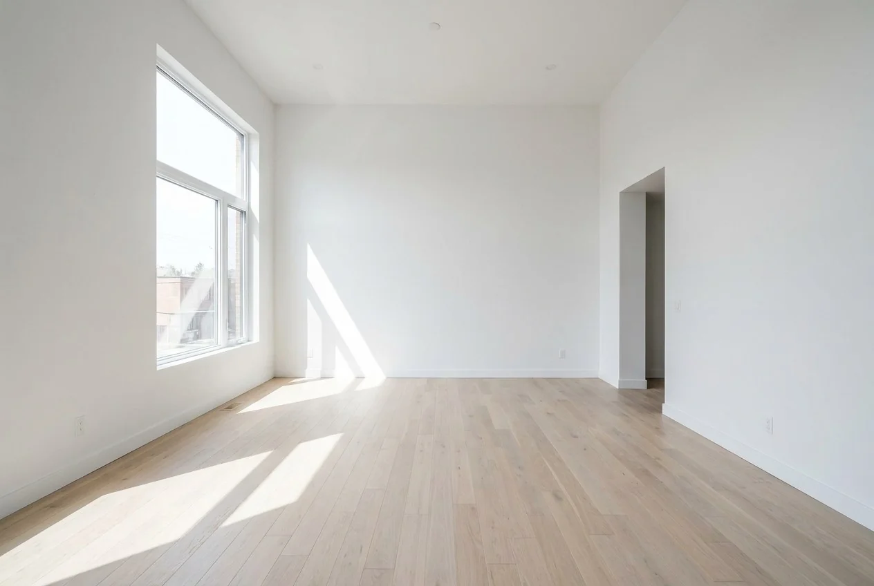 Boş Salon → Modern Türk Dekorasyonu - öncesi