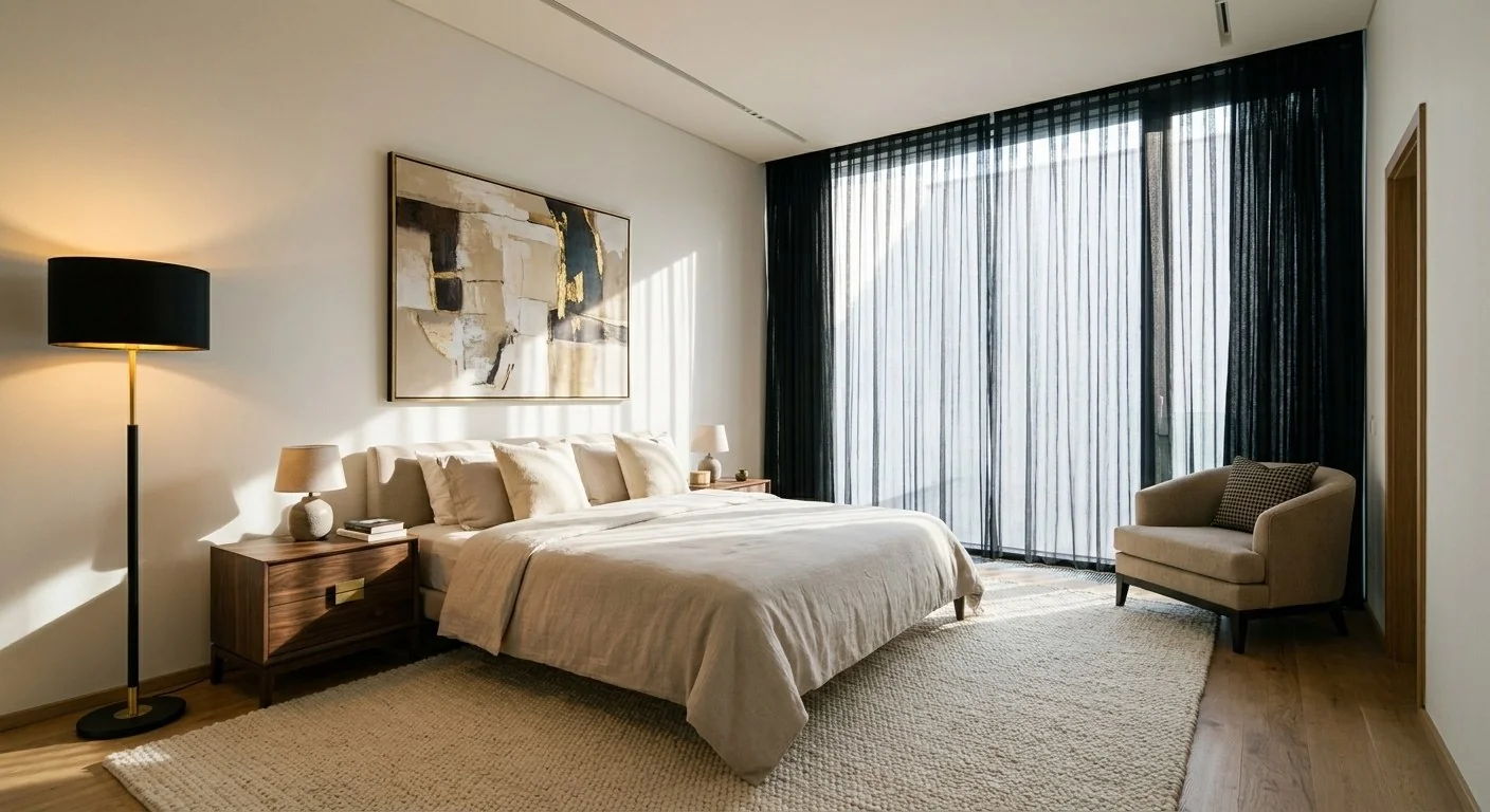 Boş Oda → Lüks Yatak Odası - sonrası